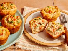 This was an essential dish on our weeknight table when I was growing up. It&rsquo;s everything that&rsquo;s perfect about a flaky chicken pot pie in the palm of your hands. Full of pantry staples, this is a breeze to pull together and will be sure to satisfy every eater.