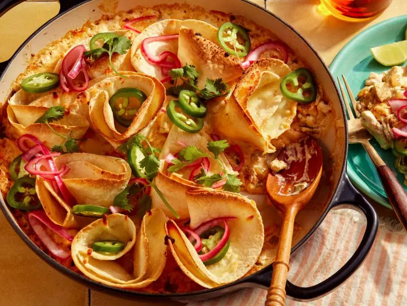 Molly Yeh's Chicken Fajita Hotdish