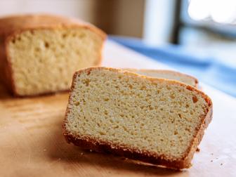 Close Up of Cornmeal Poundcake, as seen on Be My Guest with Ina Garten, Season 9