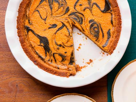 Black Sesame Pumpkin Pie