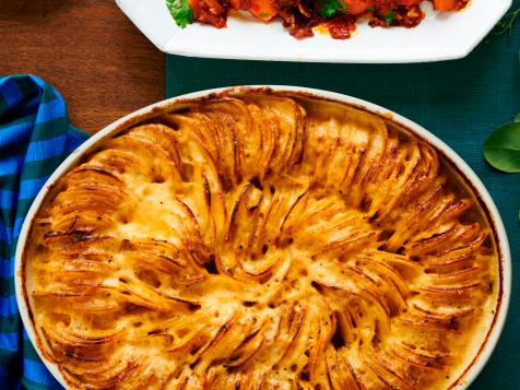 Hasselback Potato Gratin