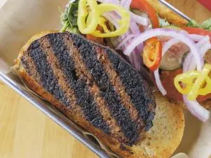 Smoked Meatloaf as prepared by Chef Ed Ferencik at Butcher's Kitchen Char-B-Que in Reno, Nevada, as seen on Food Network's Triple D Nation, season 8.