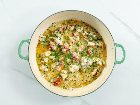 Lobster Risotto with Champagne and Tarragon