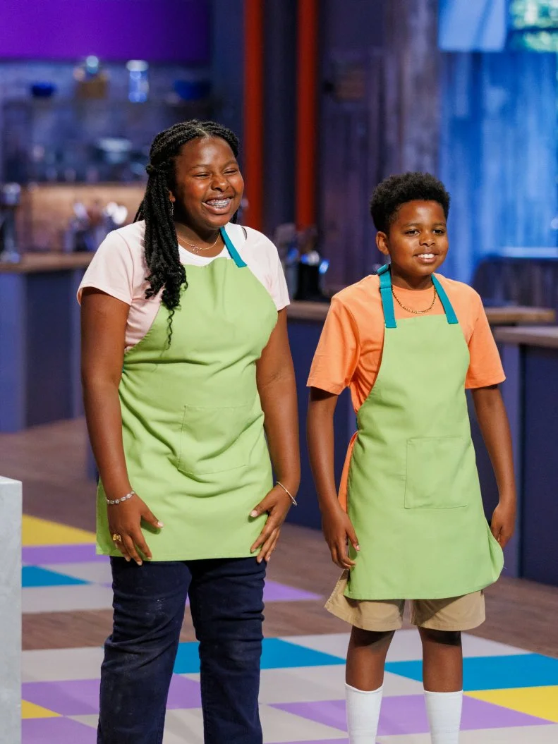 Contestants Genesis and Akbar Brooks' dish, Mango Jalapeño Cupcakes, as seen on Baking Championship: Next Gen, Season 1.