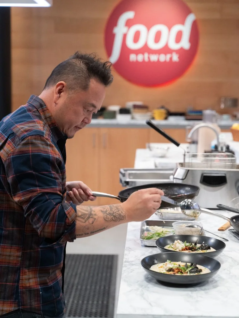 Chef Jet Tila, as seen on Wildcard Kitchen, Season 1.