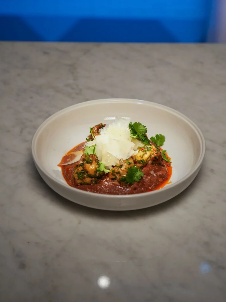 Chef Christian Petroni round 2 dish , as seen on the Food Network's Wild Card Kitchen Cycle 3