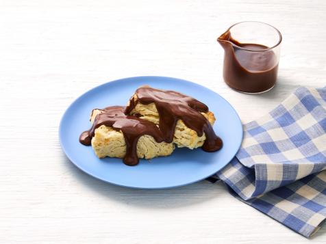 Biscuits and Chocolate Gravy