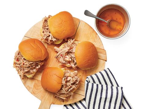 Carolina-Style Pulled Pork Sandwiches