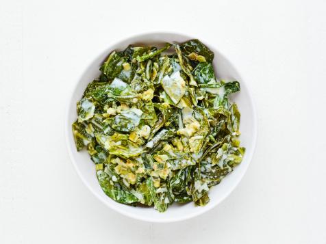 Coconut-Braised Collard Greens