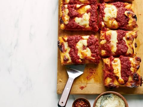Detroit-Style Pepperoni Pizza
