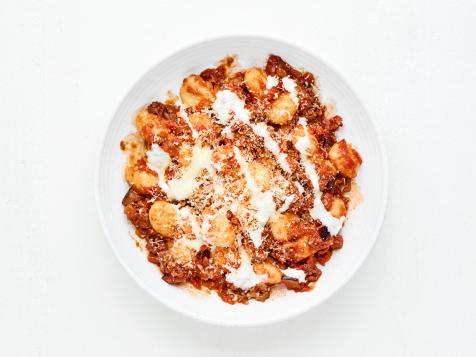 Skillet Gnocchi with Lamb and Eggplant