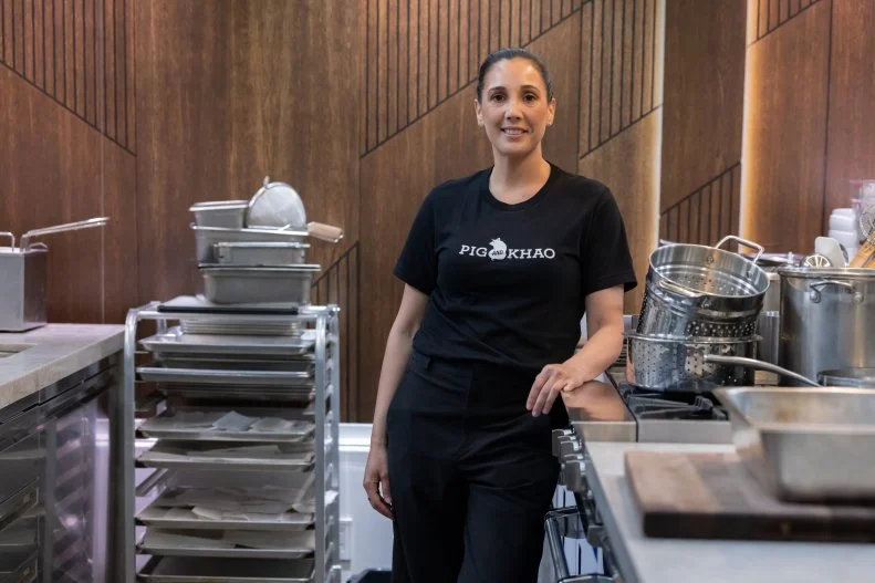 Chef Leah Cohen, as seen on The Line, Season 1