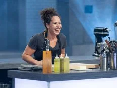 Iron Chef Stephanie Izard, as seen on Alex vs America, Season 4.