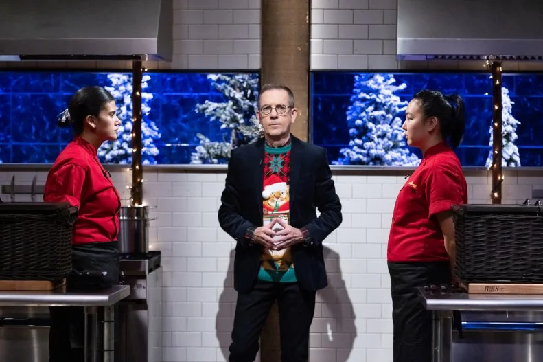 Chef Kaleena Bliss and Annisha Garcia for Face Off, as seen on Chopped, Season 56