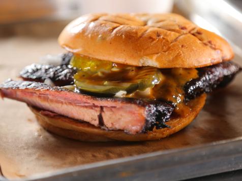 This Texas Barbecue Joint Served Guy Fieri His First Real-Deal Rib Sandwich