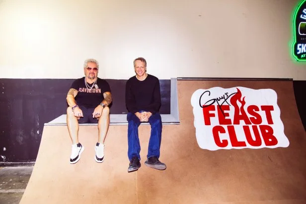 Tony Hawk and Guy Fieri