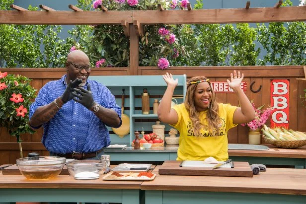 "Big Moe" Cason makes Memphis-Style BBQ Chicken Thighs, as seen on The Kitchen, Season 17.