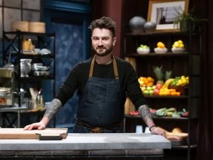 Chef Alex Stupak , as seen on Bobby’s Triple Threat, Season 5