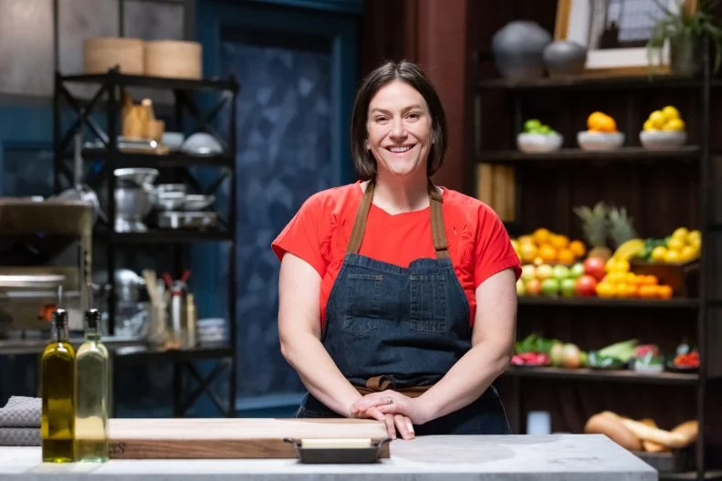 Chef Sara Bradley, as seen on Bobby’s Triple Threat, Season 5