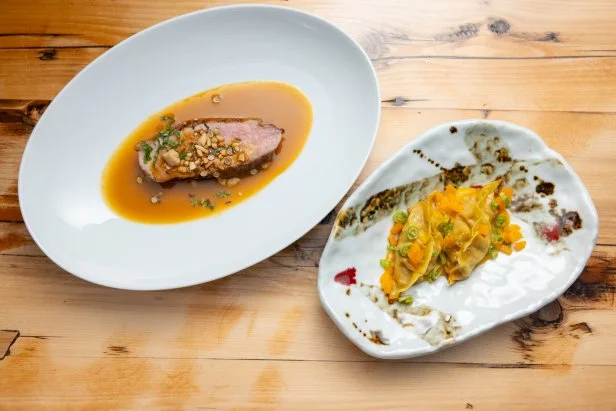 Titan Brooke Williamson’s round 1 dishes, as seen on Bobby’s Triple Threat, Season 5