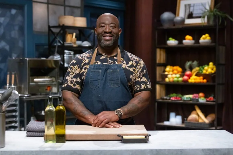 Chef Kenny Gilbert, as seen on Bobby’s Triple Threat, Season 5
