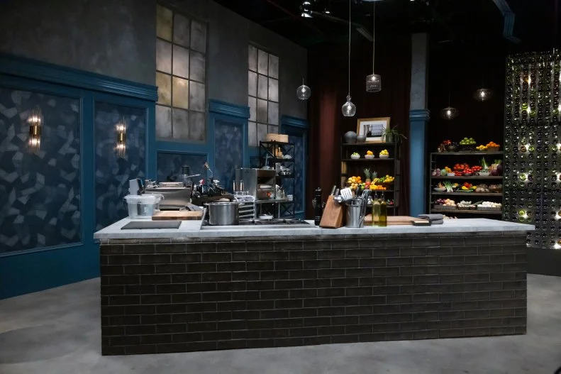 The Cooking Stations, as seen on Bobby’s Triple Threat, Season 5