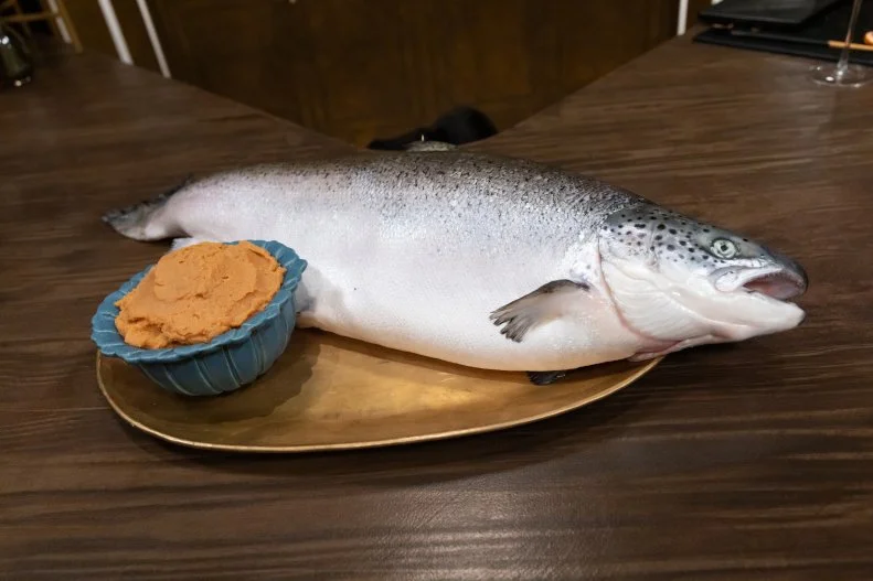 salmon and red miso from Bobby's Triple Threat