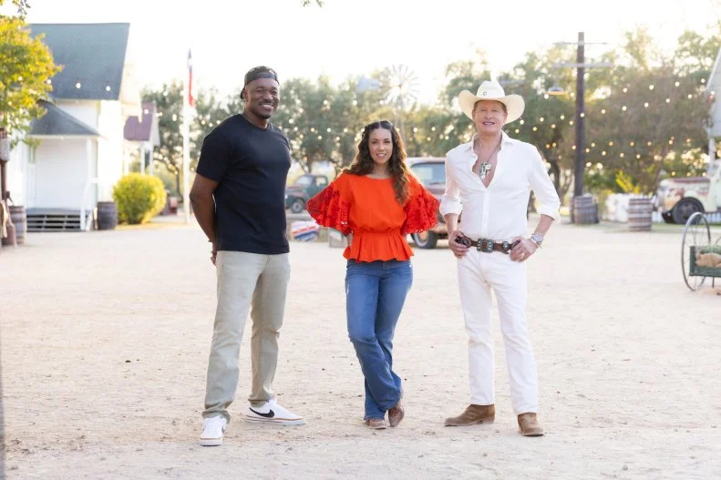 BBQ Brawl judges Adrienne Cheatham, Rashad Jones and Carson Kressley