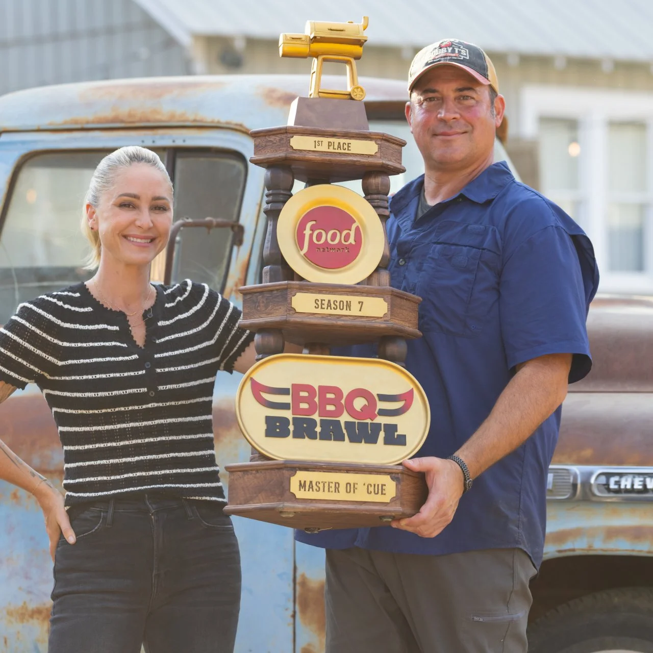 Bob Trudnak Becomes the First Competition Pitmaster to Win 'BBQ Brawl' |  Food Network
