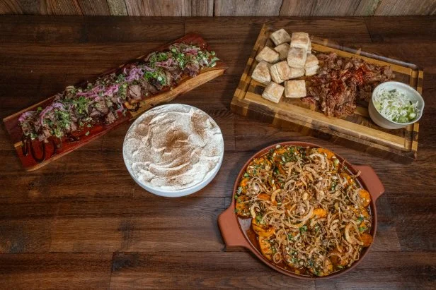 Chef Morgan Bolling's Final dishes, as seen on BBQ Brawl, Season 7