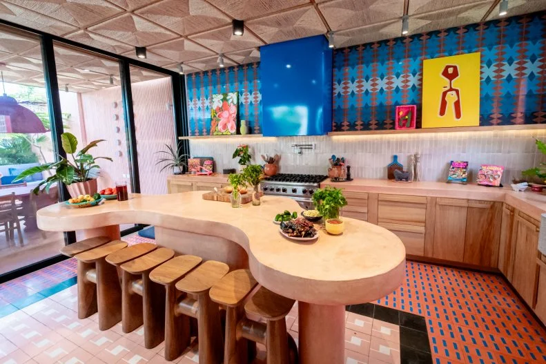 You know you are hanging with a real chef when he has both  a downstairs and an upstairs kitchen. Shown here: Rick Martinez's upstairs kitchen.