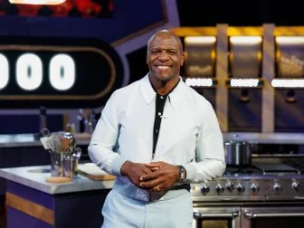 Host Terry Crews portrait, as seen on 100 Cooks, Season 1.