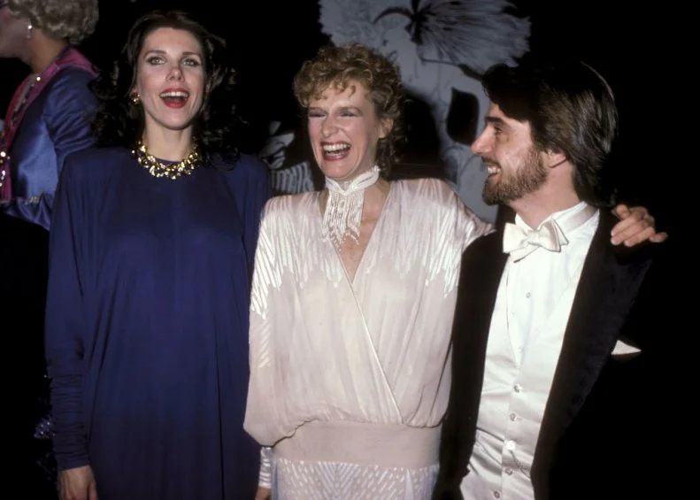 Actress Christine Baranski, actress Glenn Close and actor Jeremy Irons attends the 38th Annual Tony Awards on June 3, 1984 at the Gershwin Theatre in New York City.