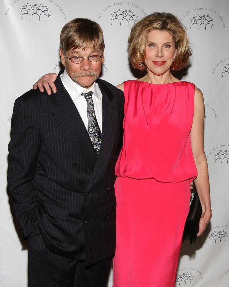 Actor Matthew Cowles and actress Christine Baranski attend the New York Stage and Film's annual gala at The Plaza Hotel on December 13, 2009 in New York City. 