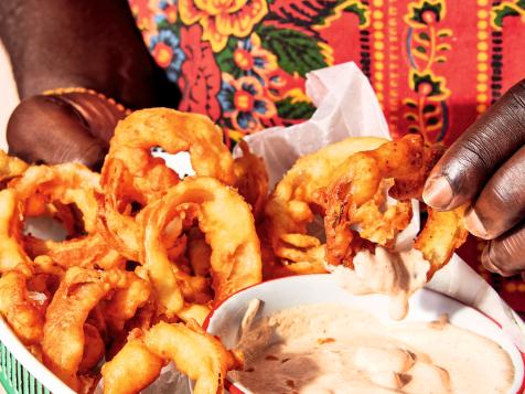 Eric Adjepong Honored His Father With a Drive-Thru-Inspired Onion Ring Recipe