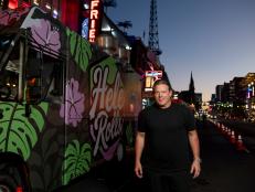Host Tyler Florence, as seen on The Great Food Truck Race, Season 19.