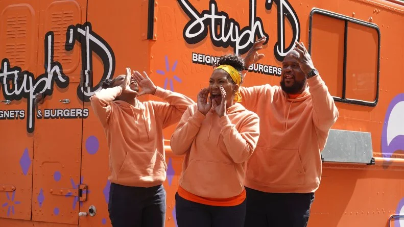 Stuph'd celebrates winning the 'Pack a Punch' taste challenge