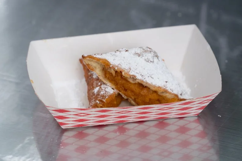 Stuph'd's Sweet Potato Pie Beignet on The Great Food Truck Race