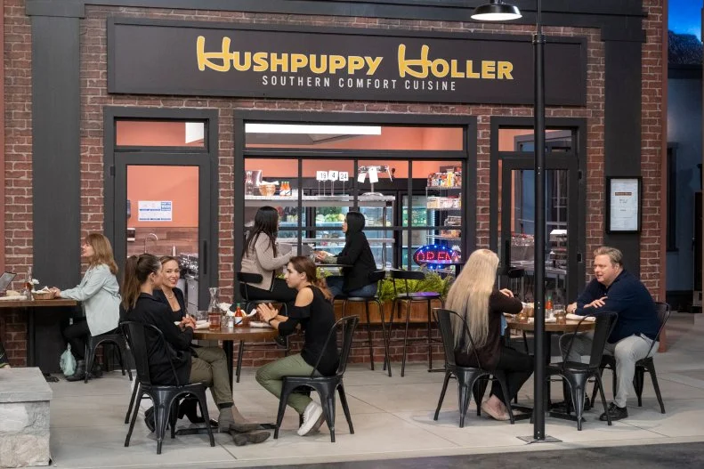Hushpuppy Holler Southern comfort cuisine on Flavortown Food Fight