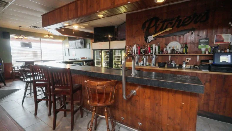 Restaurant interior before new design