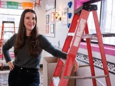 Host Jenn Agg, as seen on Restaurant Impossible: Last Call, Season 1.