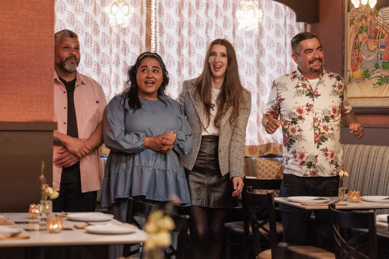 Jen Agg and Aaron Sanchez reveal new design to Johny V and Aysha S