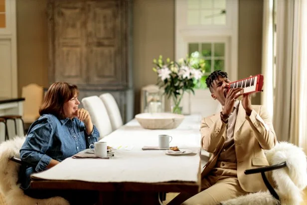 Ina Garten, Jon Batiste and Peanut Butter and Jelly Bars, as seen on Be My Guest with Ina Garten, Season 8