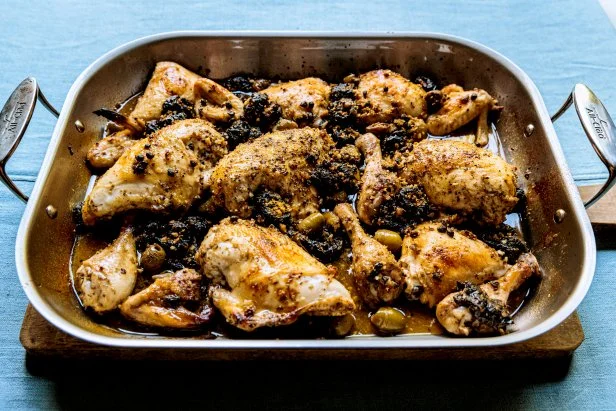 A chicken entree made by Food Network chef Ina Garten