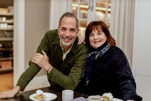 Ina Garten, Yotam Ottolenghi and coconut Cupcakes, as seen on Be My Guest with Ina Garten, Season 9