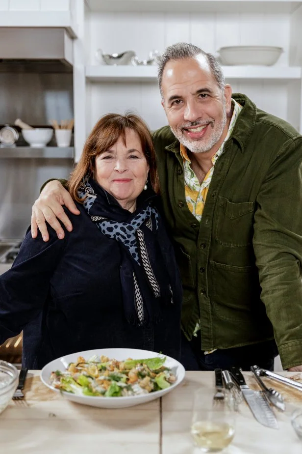 Ina Garten, Yotam Ottolenghi and Traybake Caesar Salad, as seen on Be My Guest with Ina Garten, Season 9