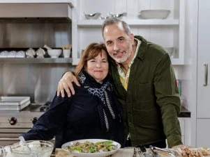 Ina Garten, Yotam Ottolenghi and Traybake Caesar Salad, as seen on Be My Guest with Ina Garten, Season 9