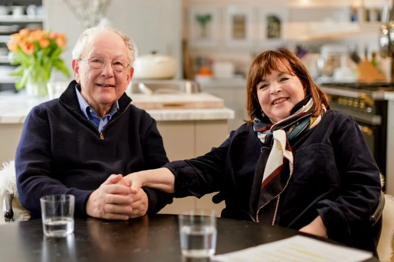 Ina Garten and Jeffrey Garten, as seen on Be My Guest with Ina Garten, Season 9