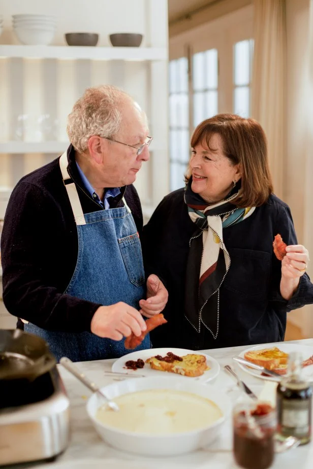 Ina Garten, Jeffrey Garten and Challa French Toast as seen on Be My Guest with Ina Garten, Season 9
