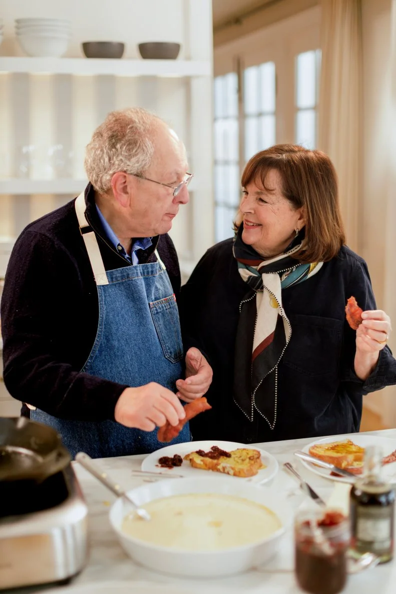 Ina Garten, Jeffrey Garten and Challa French Toast as seen on Be My Guest with Ina Garten, Season 9